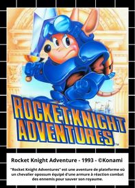 Couverture de Rocket Knight Adventures
